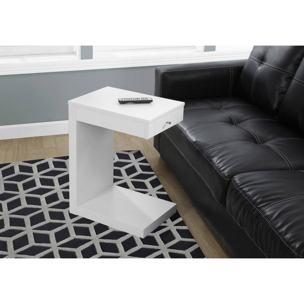 Monarch Specialties White Accent Table