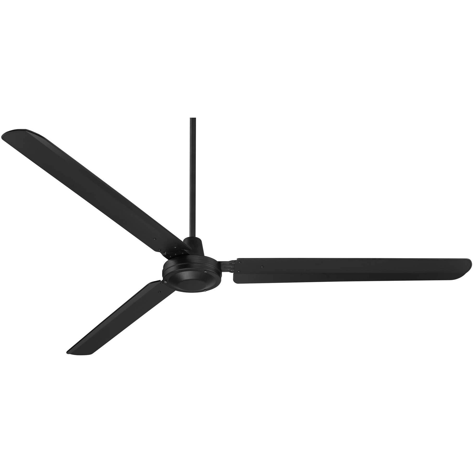 Casa Vieja 72x22 Casa Velocity Matte Black Damp Rated Ceiling Fan