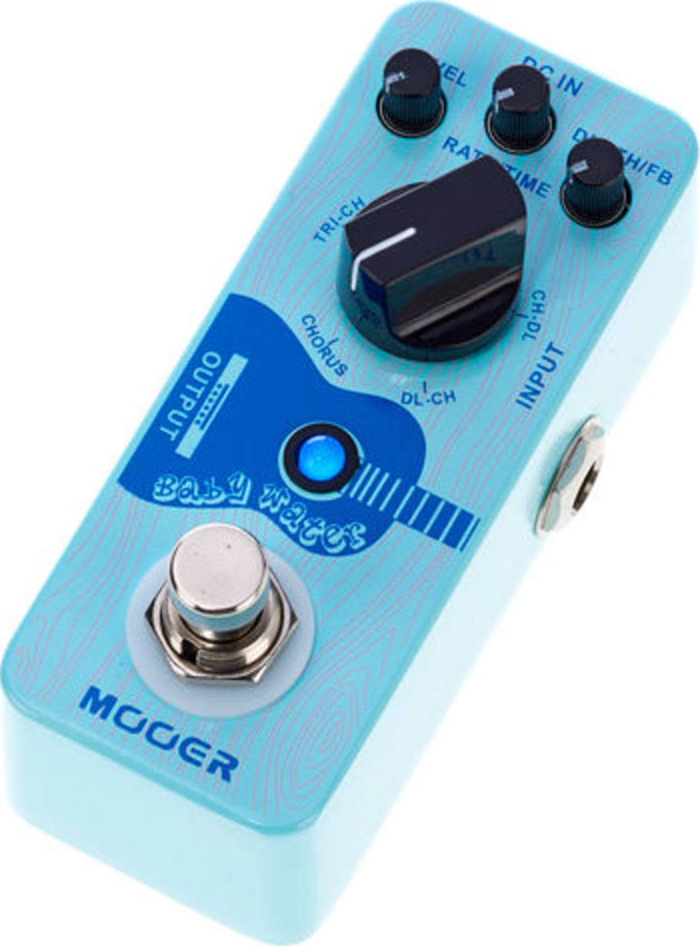 Mooer Baby Water Acoustic Guitar Delay u0026 Chorus Pedal