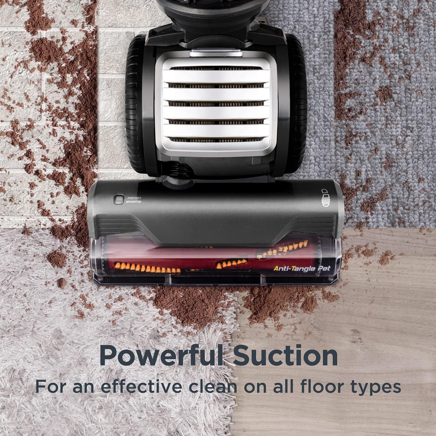 EUREKA FloorRover Bagless Pet Upright Vacuum Cleaner