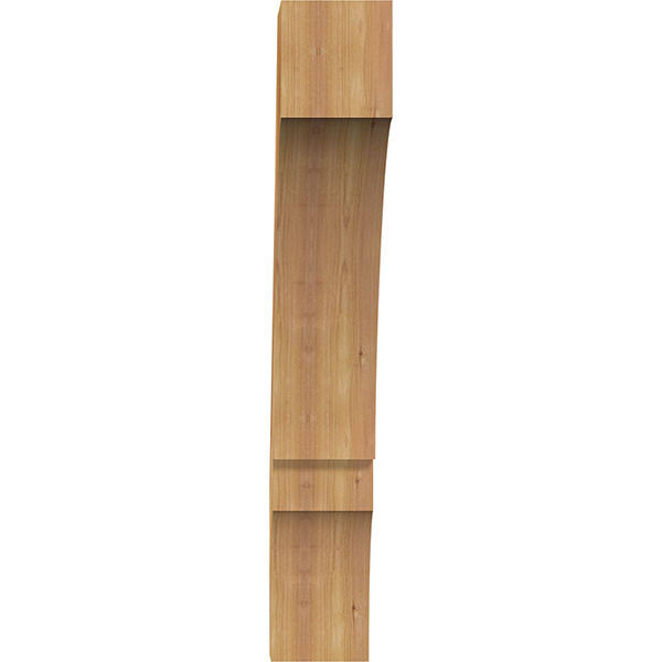 6x22W x 26x22D x 38x22H Balboa Rough Sawn Brace, Western Red Cedar