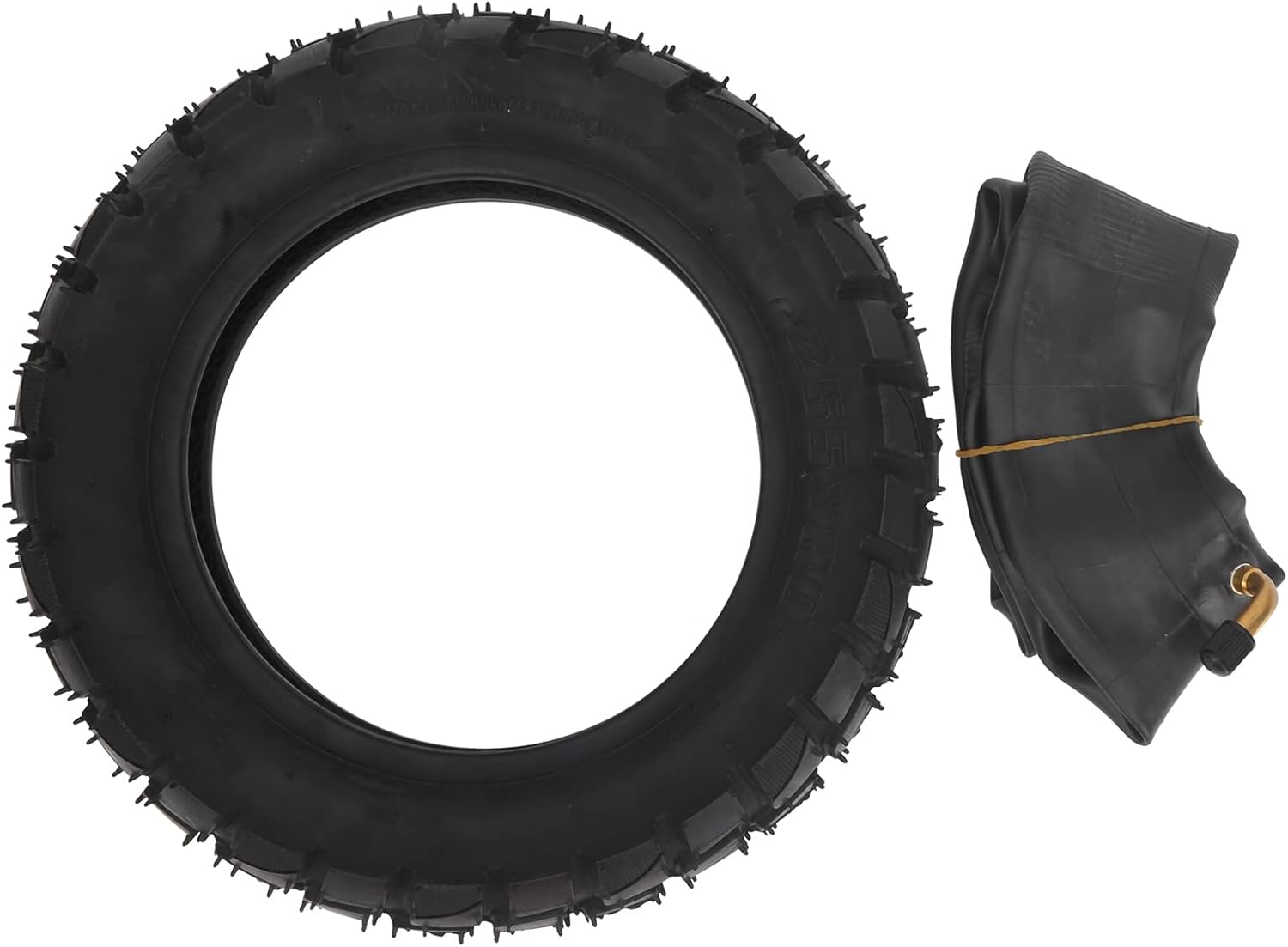 VGEBY Electric Scooter Tire/Wheel, 10in Electric Scooter Tire with Inner Tube Inflatable Rubber Tyre Replacement 255x80 Pack of 2
