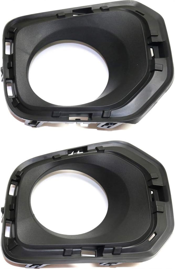 For Toyota Tacoma Fog Light Cover 2016 17 18 2019 Driver and Passenger Side Pair/Set | Halogen/Bulb Type | Opening Cover | DOT/SAE Compliance | TO1038187 + TO1039187 | 5212804030 + 5212704030