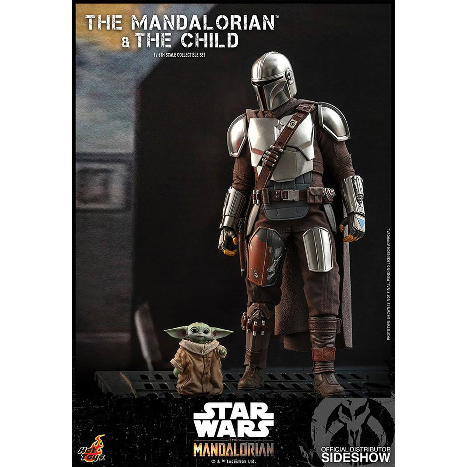 Hot Toys The Mandalorian and The Child Action Figure Set