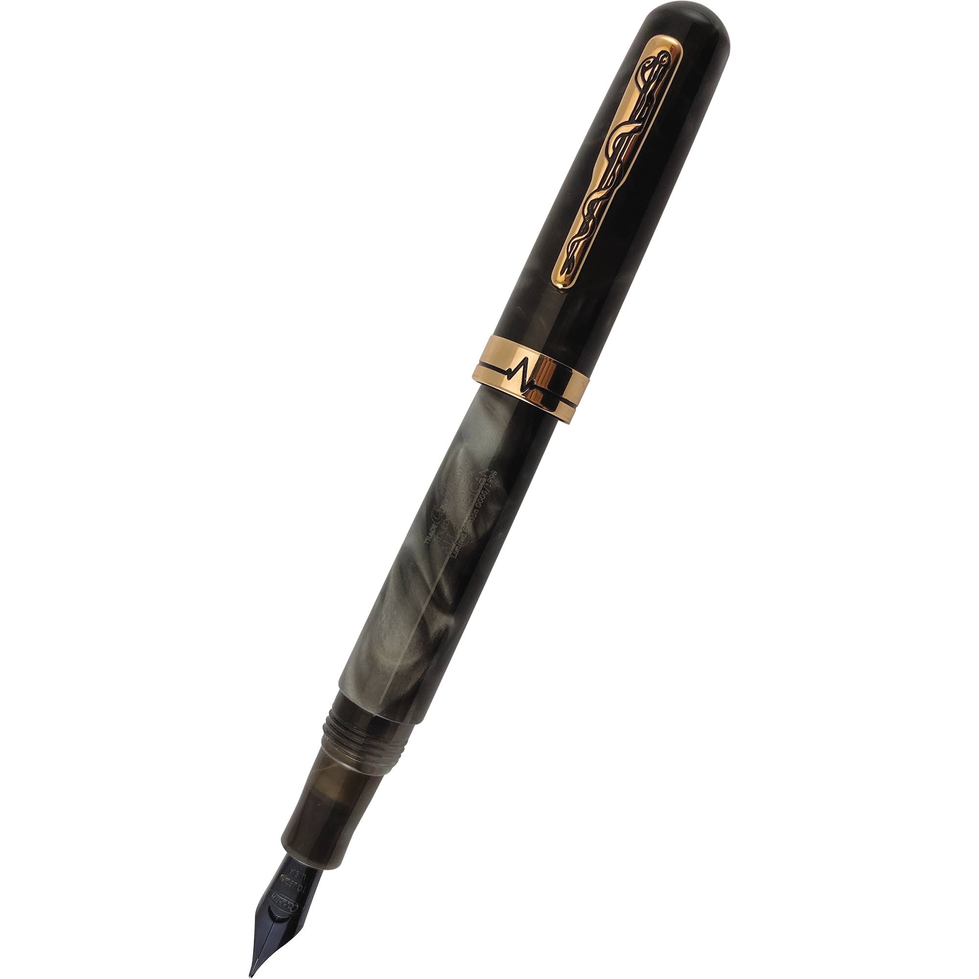 Conklin All American Fountain Pen - Limited Edition - Courage Black - Extra Fine