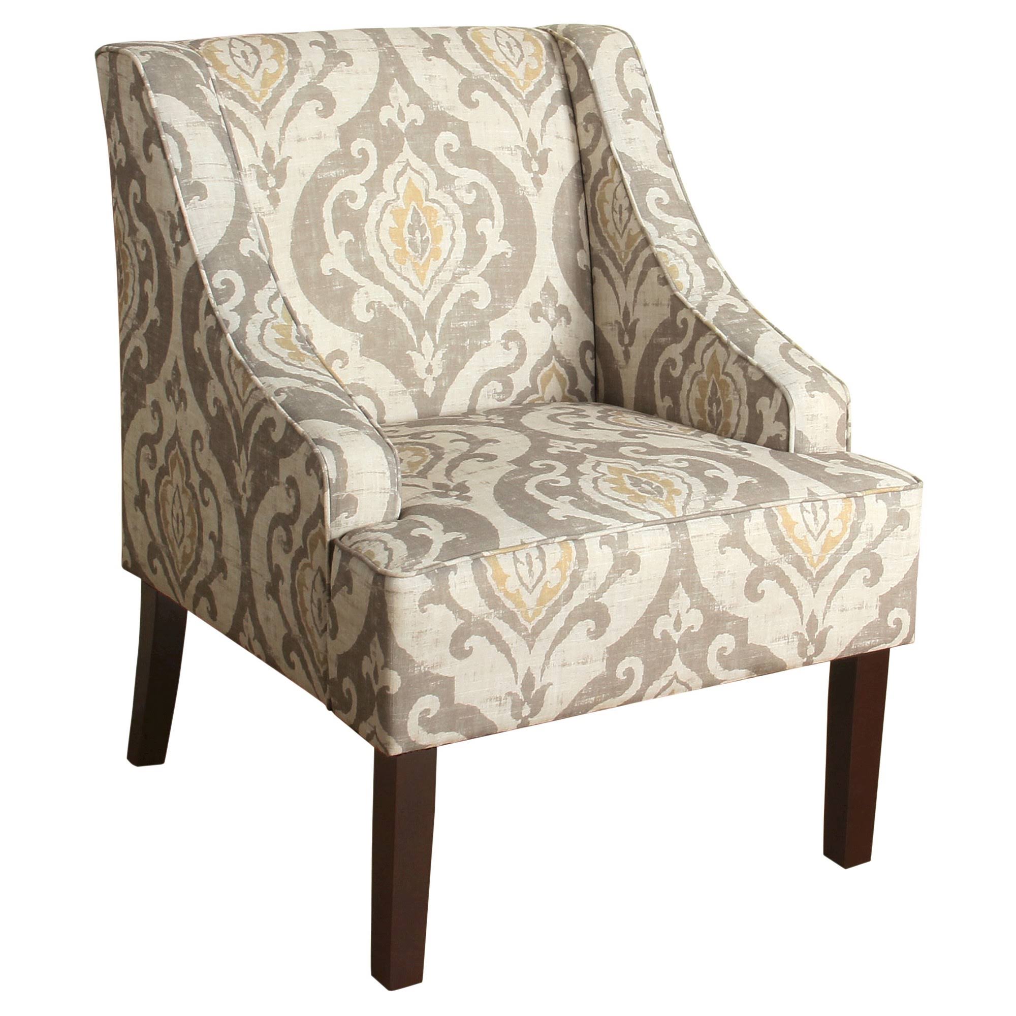 HomePop Suri Swoop Arm Accent Chair