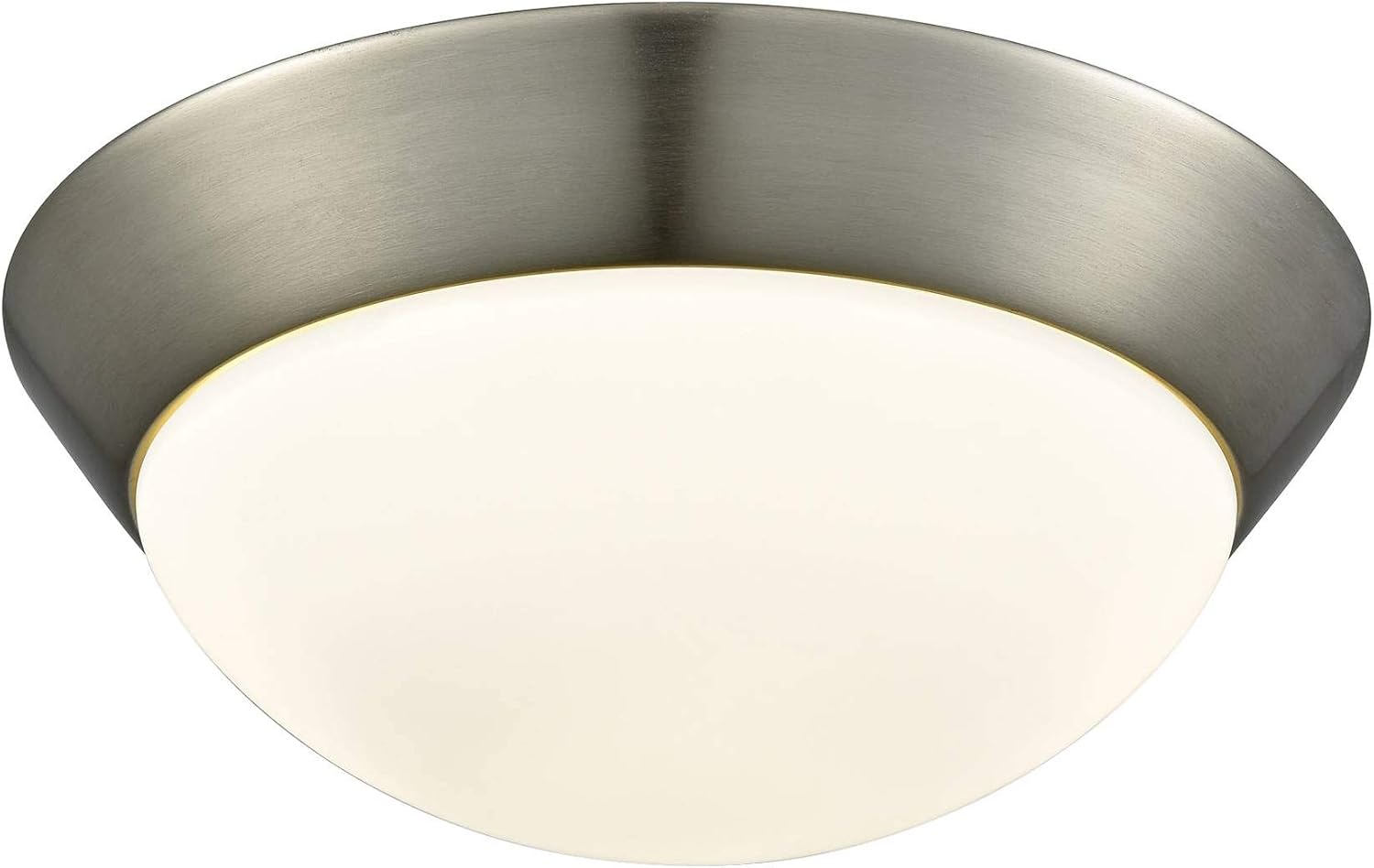 Elk Lighting FML7150-10-16M Close-to-Ceiling-Light-fixtures, 4x11x11, Nickel Pack of 2