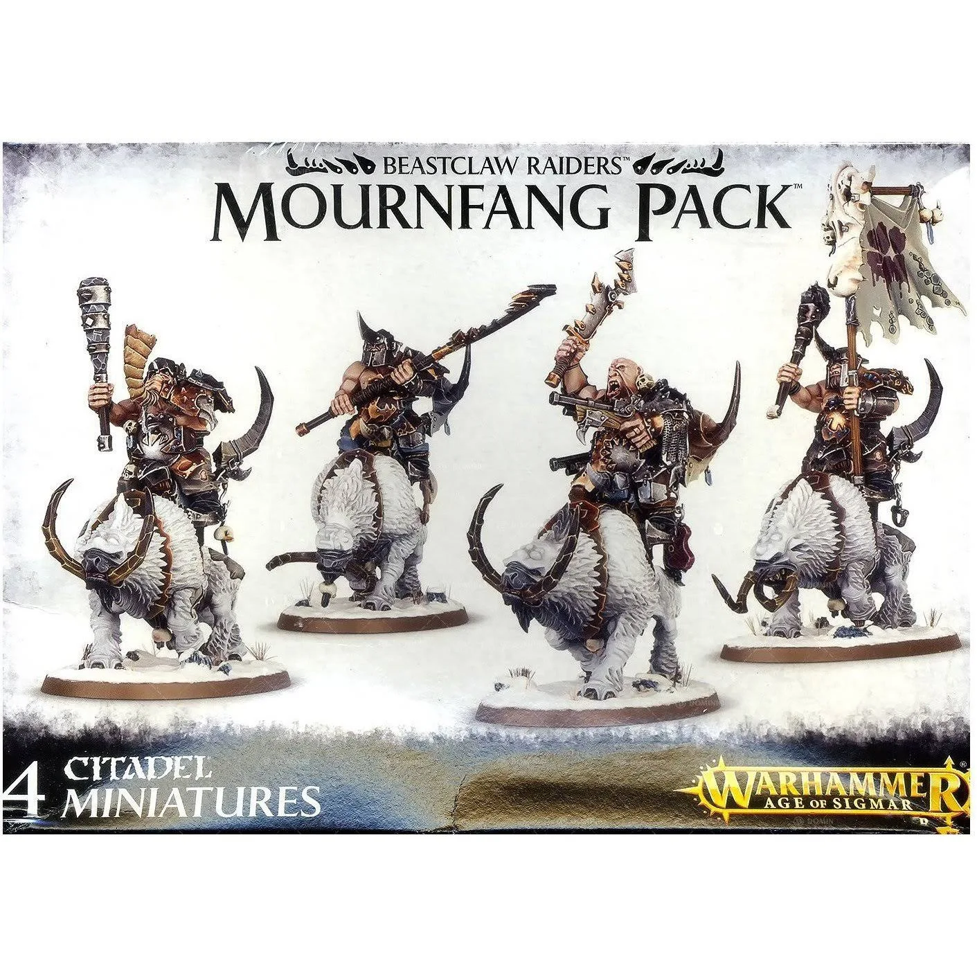 Age of Sigmar: Beastclaw Raiders - Mournfang Pack