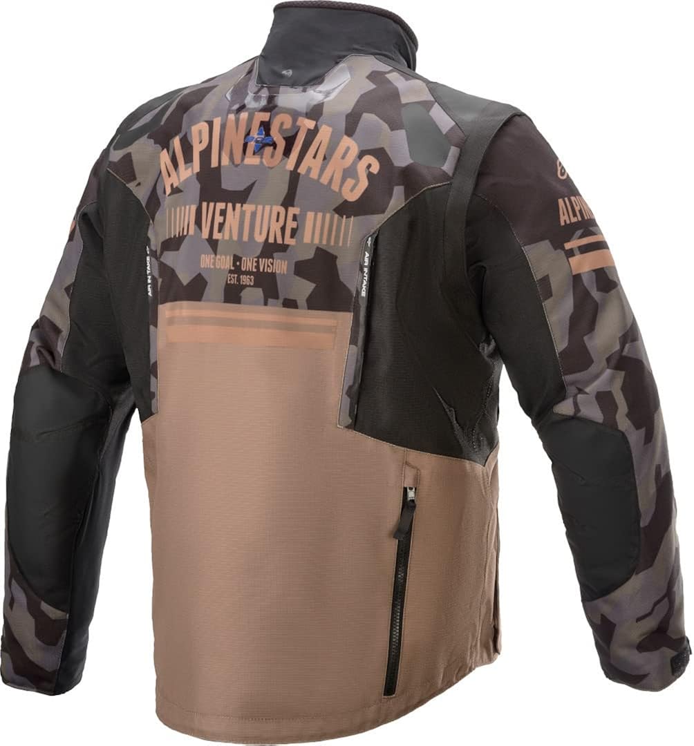 Alpinestars 3703019-849-2X Venture R Jacket - Mud Camo/Sand (2X)