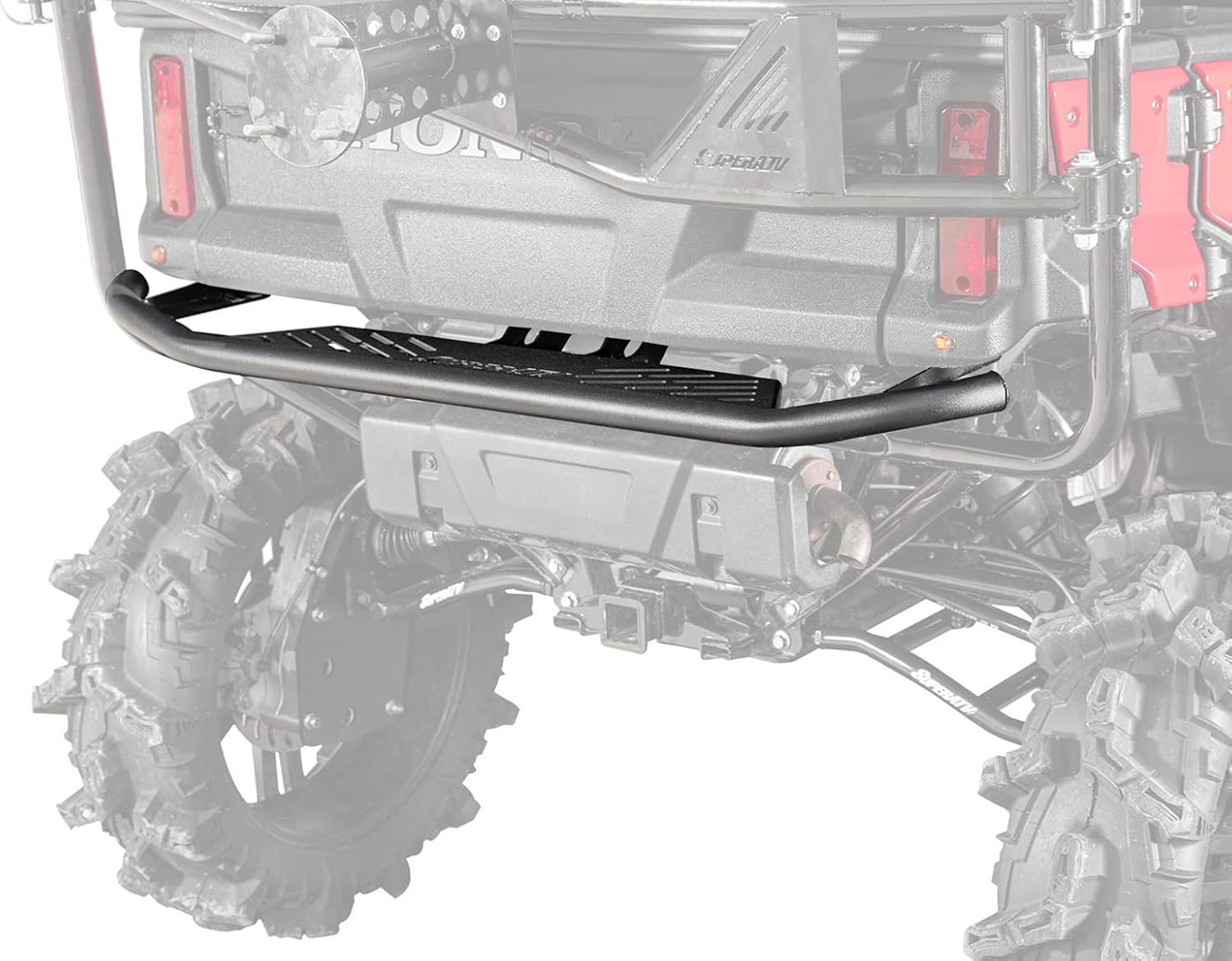 SuperATV Rear Bumper Compatible With 2016+ Honda Pioneer 1000-5 / Deluxe / 2017+ Limited Edition | Made of 1.75