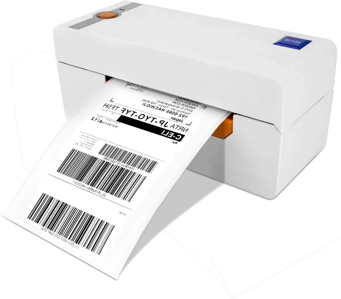 NETUM Shipping Label Printer, High-Speed 150mm/s Direct USB Thermal Barcode Printer 4&times;6 Shipping Label Printer Label Maker Machine Compatible with Ebay, Amazon, FedEx,UPS,Shopify,Etsy