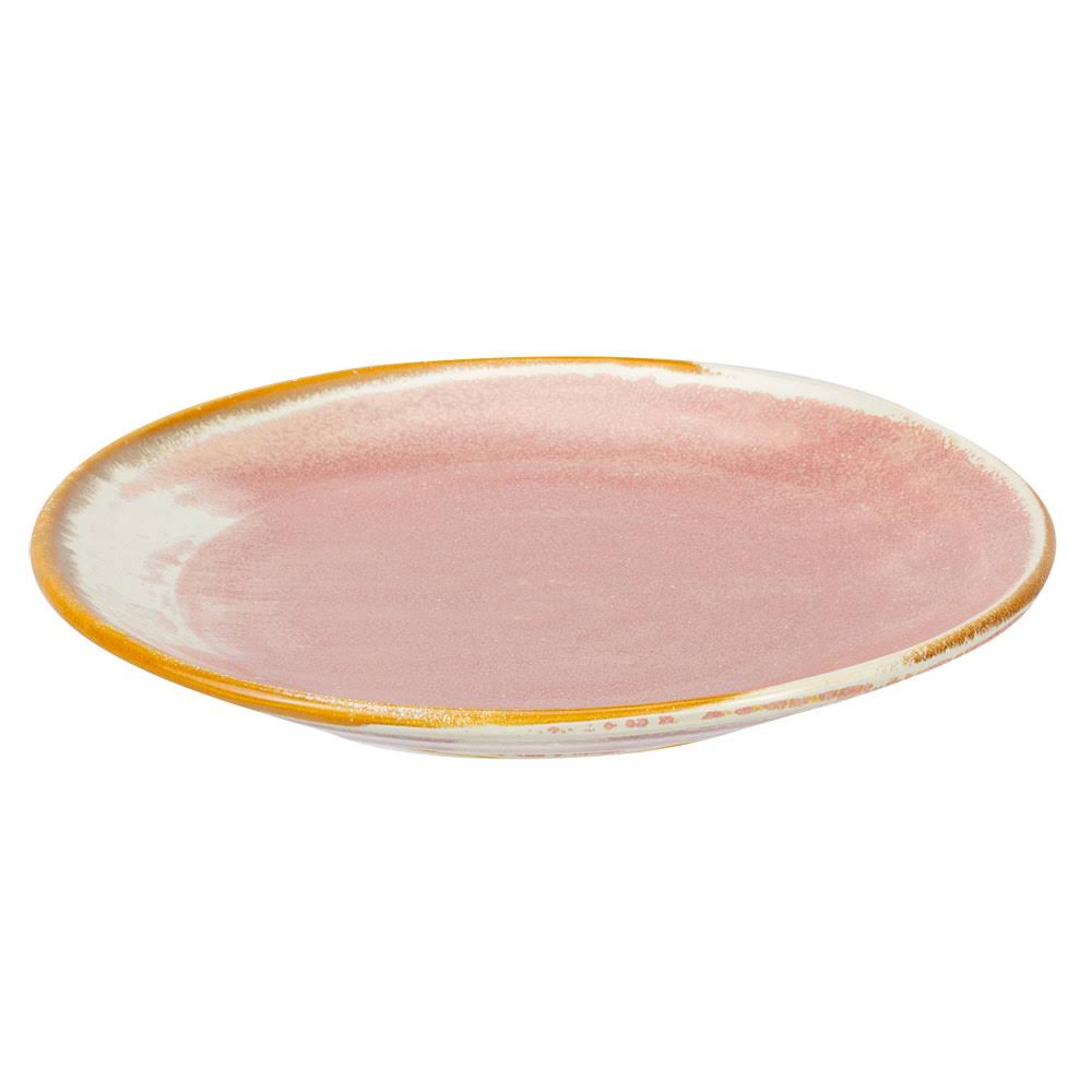 Bon Chef 2000021P Tavola Blush 8x22 Porcelain Salad Plate - 12/Pack