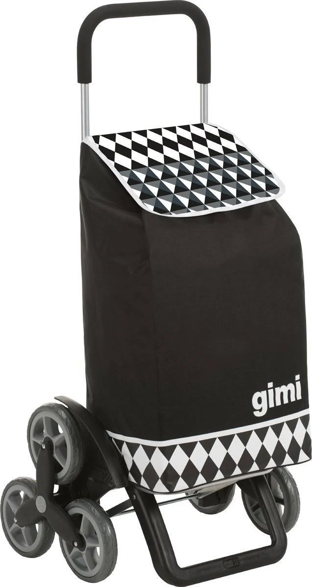 Gimi Tris Optical Black Shopping Trolley