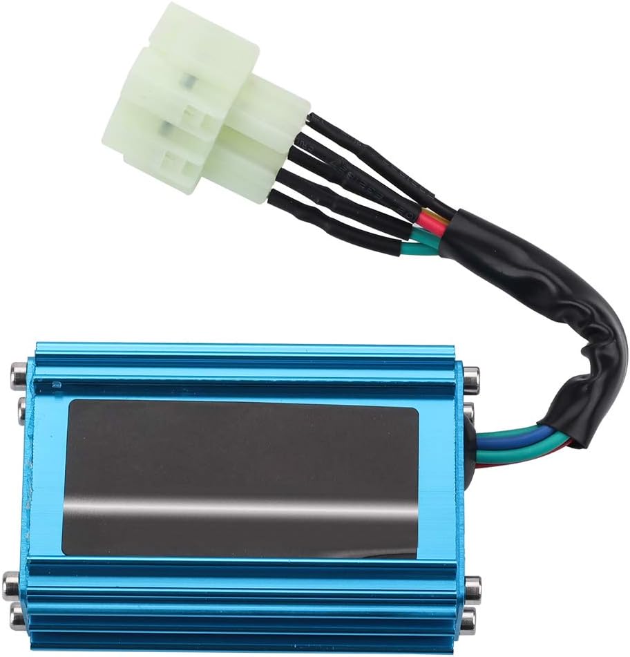 Wetenex GY6 CDI Box 6 Pin AC CDI for 50cc 70cc 80cc 90cc 110cc 125cc 150cc 200c 250cc 139QMB 157QMJ 152QMI Pit Dirt Bike ATV Scooter Moped Go Kart