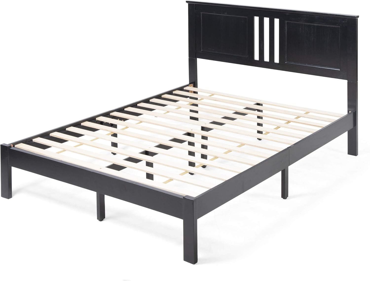 Christopher Knight Home Valentina Acacia Wood Queen Bed Platform, Gray