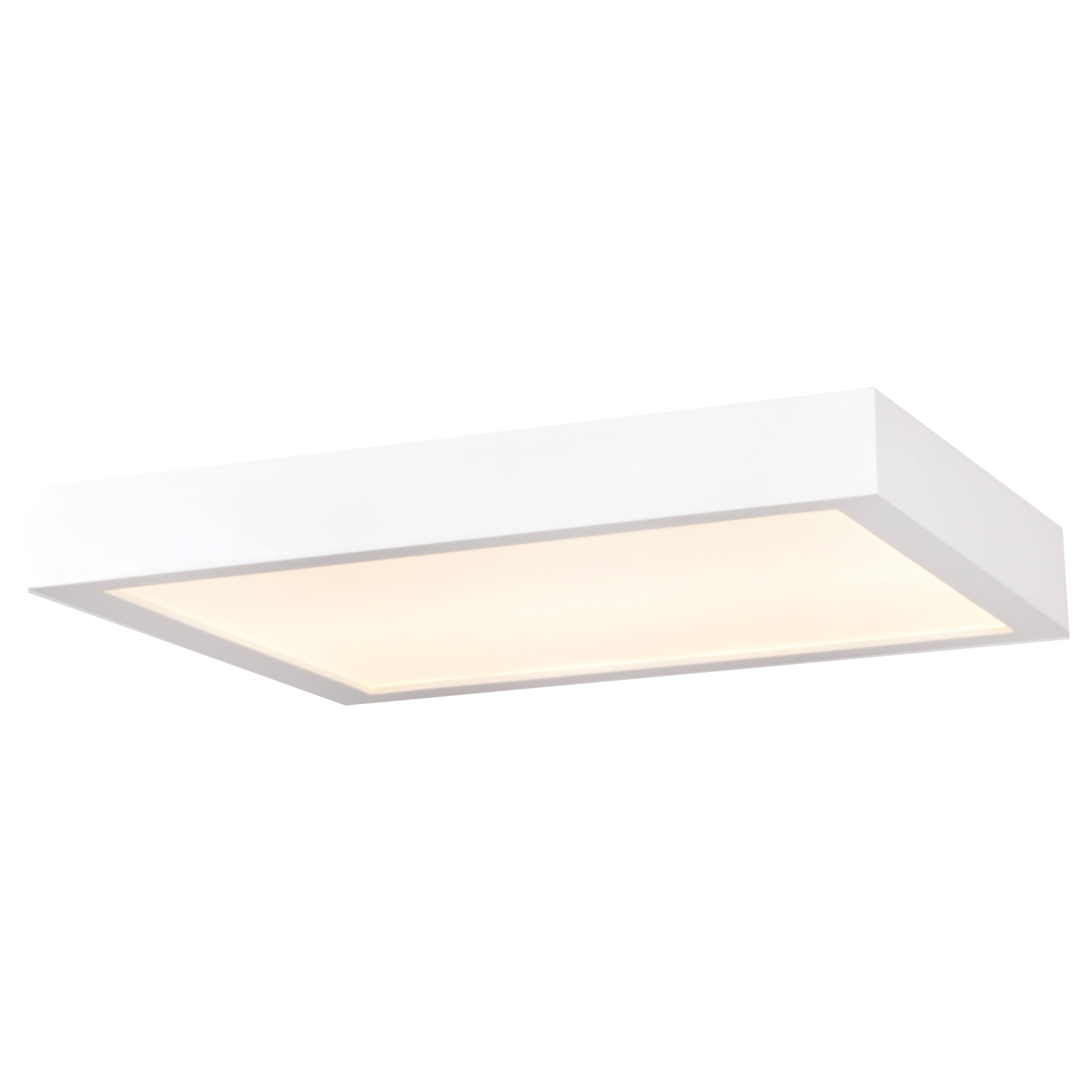 Access Lighting 20076LEDD-WH/ACR Ulko Exterior Flush Mount White