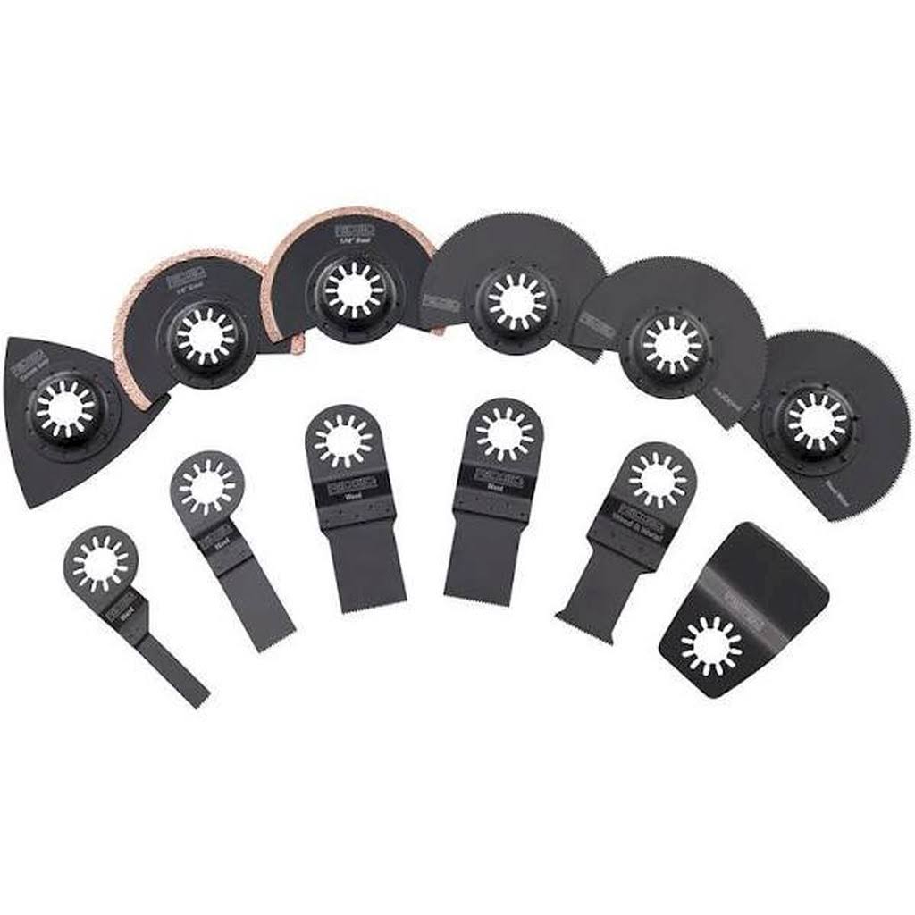 Ridgid JobMax Oscillating Multi-Tool Blade Accessory Kit (14-Piece)