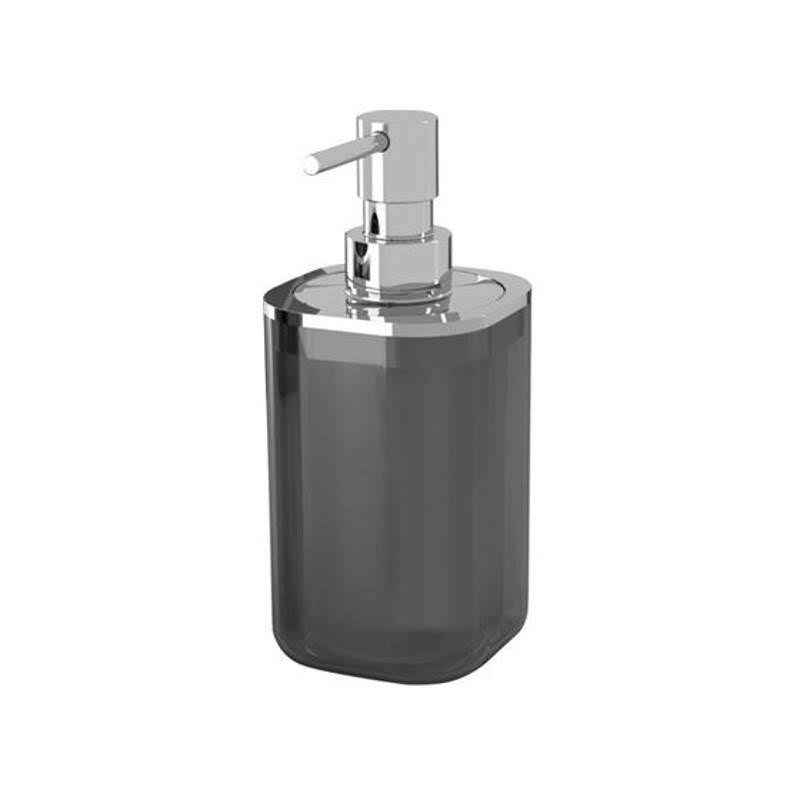 Gedy 1455-57 Bijou Anthracite/Chrome Soap Dispenser