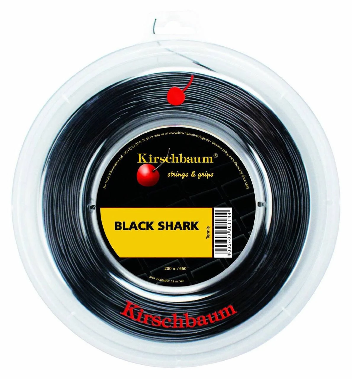 Kirschbaum Black Shark 1.30 Tennis String Reel