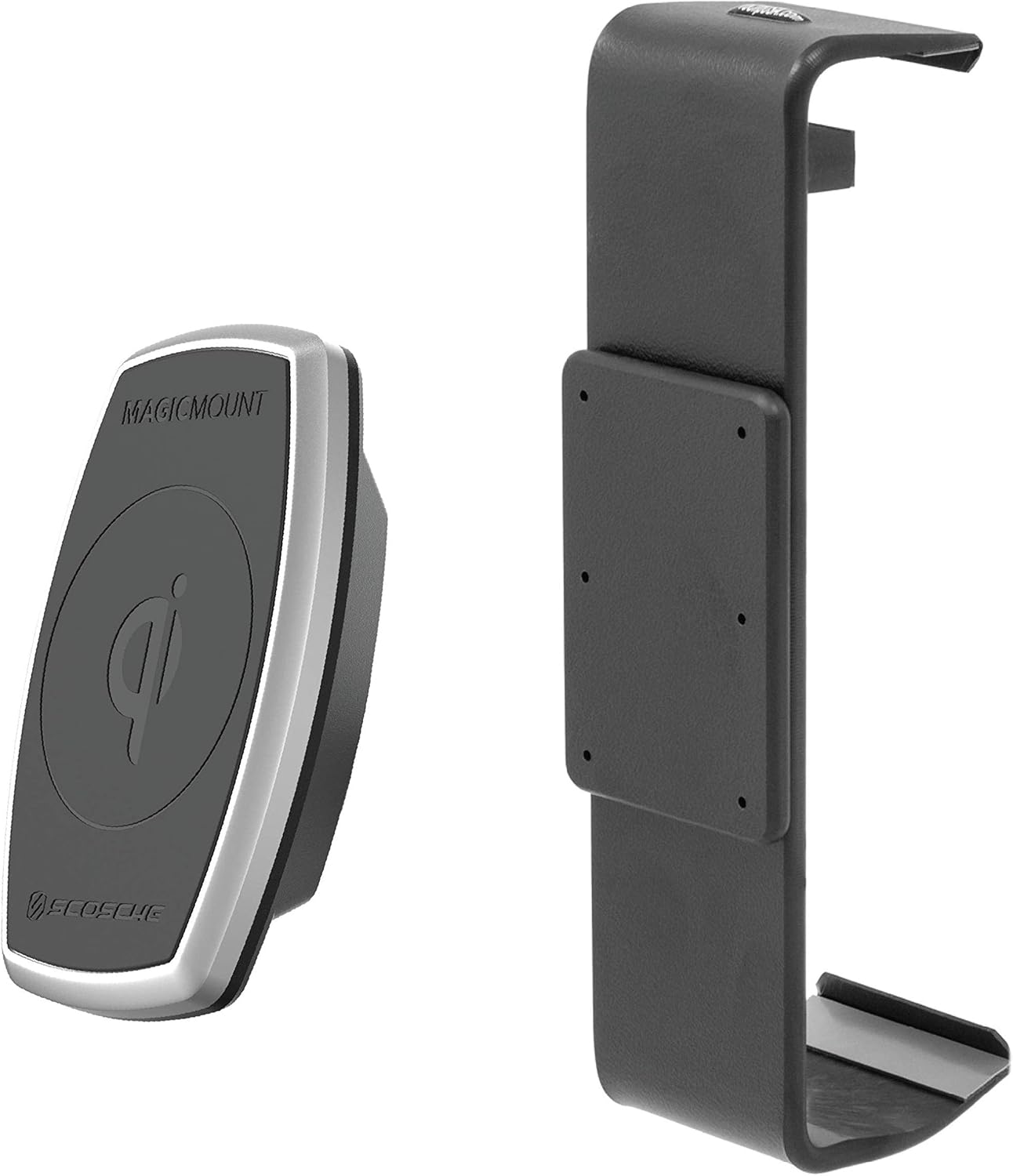 Scosche PCQITA03 ProClip Center Mount with MagicMount Qi-Certified Charger Compatible with 2016 to 2021 Toyota Tacoma