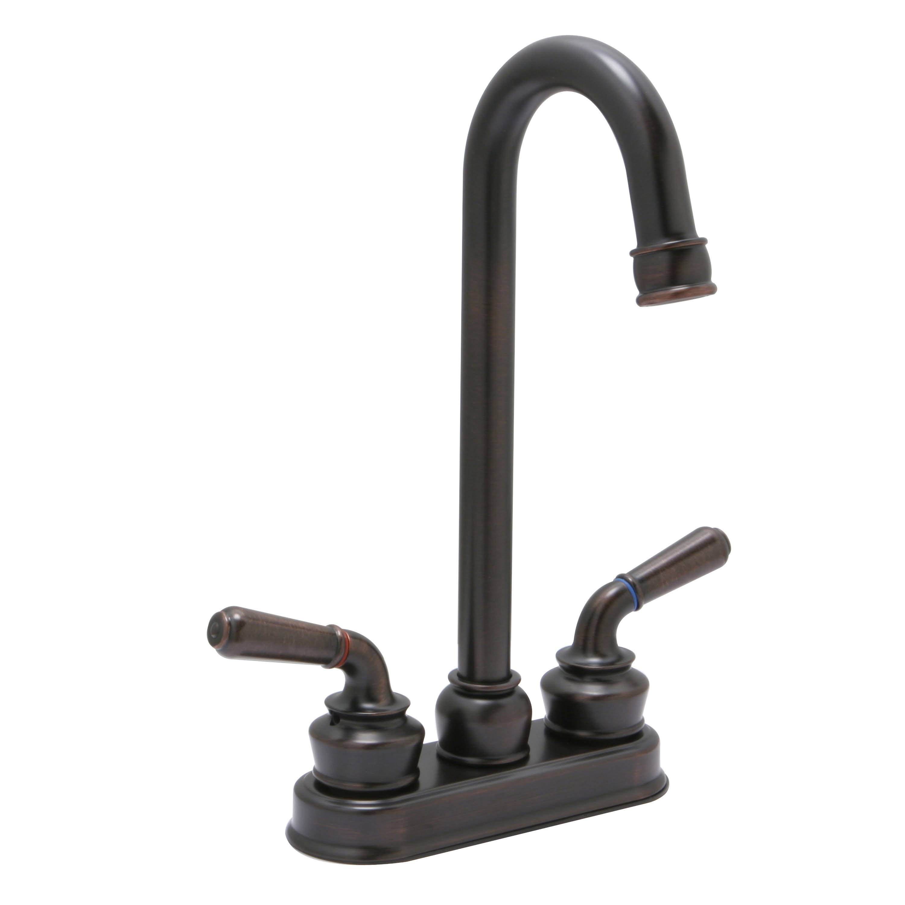 Huntington Brass W9120603 Cypress Bar Faucet with Accessories Finish: Antique Bronze