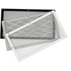 HY-C Foundation VentGuard Gray-Painted Galvanized Steel 10x22 x 18x22 10 Pack - VG1018G-10G