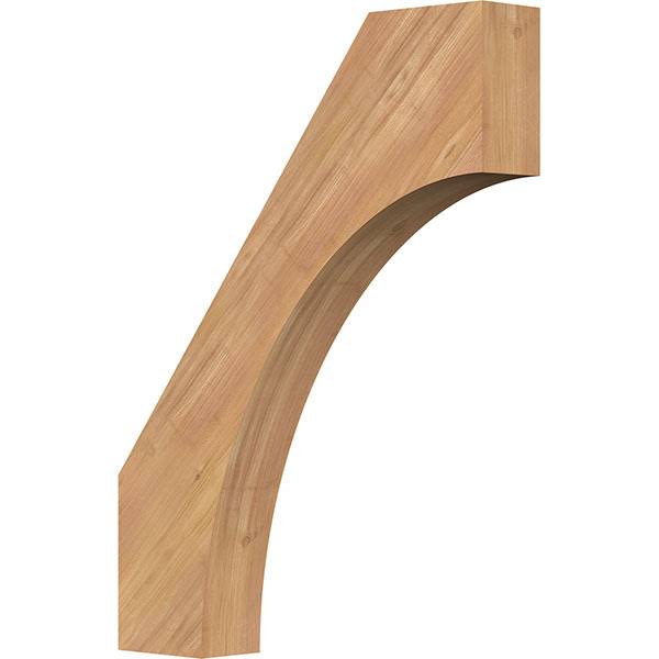 3 1/2x22W x 20x22D x 26x22H Westlake Smooth Brace, Western Red Cedar