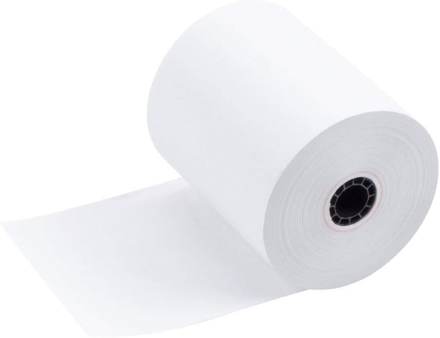 Thermal paper roll 3 1 8' x 230 Hypercom T77-T, T77TH (50 Rolls) AQUILA Brand Pack of 2