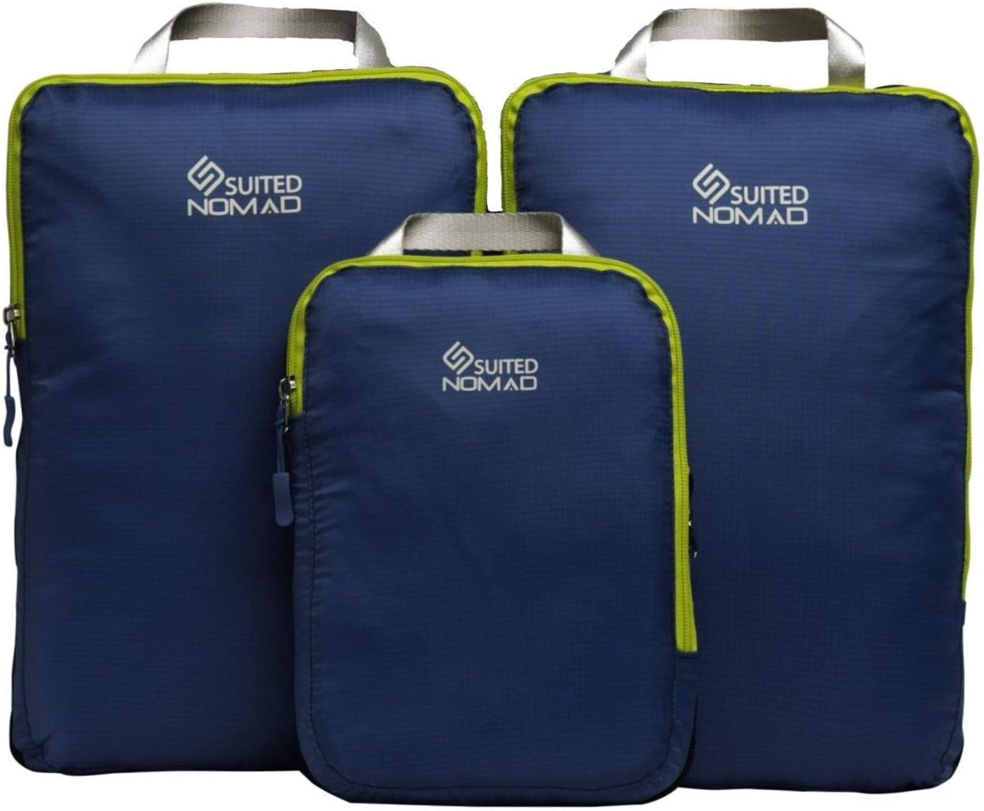 SUITEDNOMAD Compression Packing Cubes Set,Ultralight Travel Organizer Bags