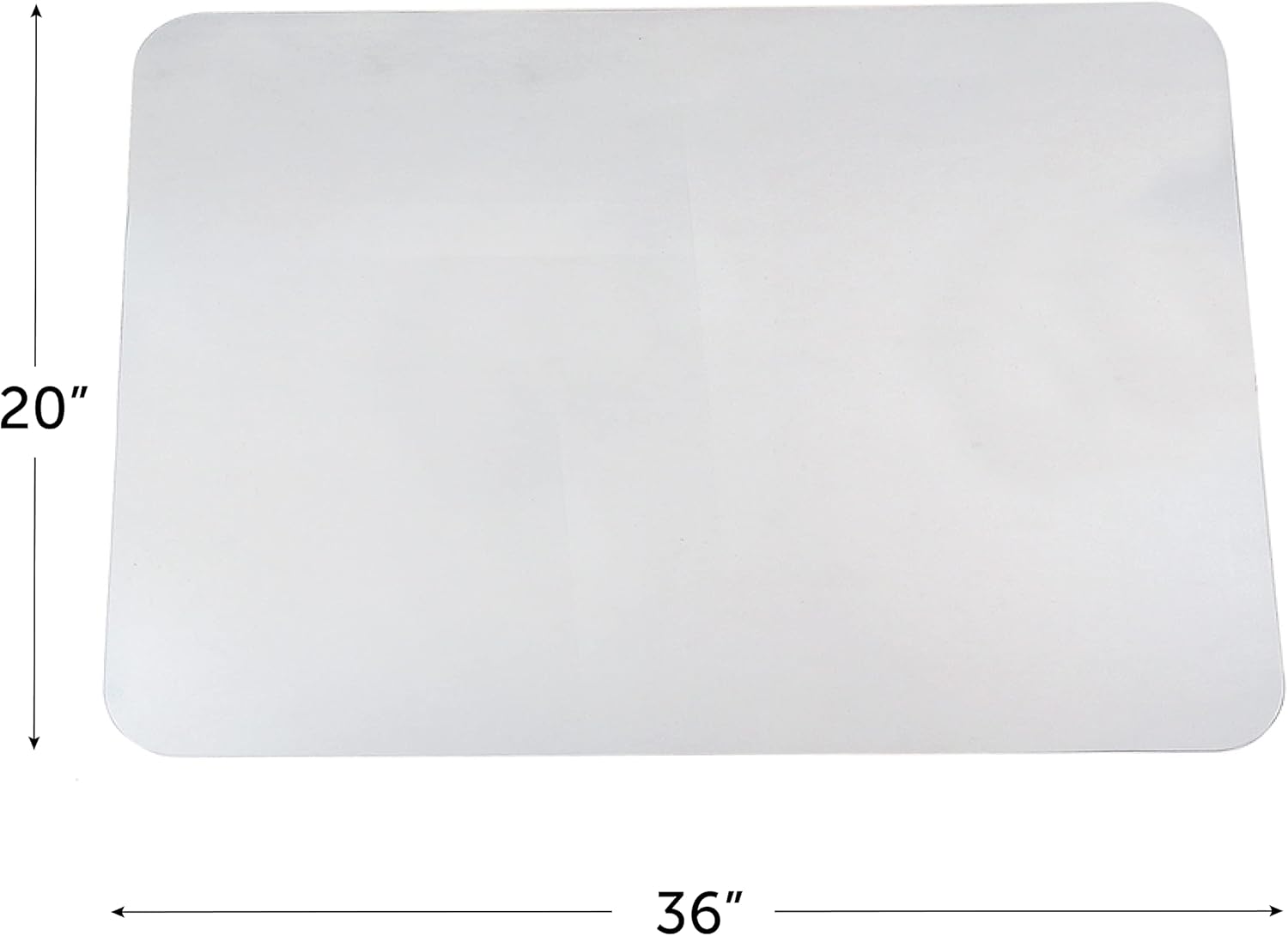 Artistic Clear Antimicrobial Desk Pad Organizer, 20