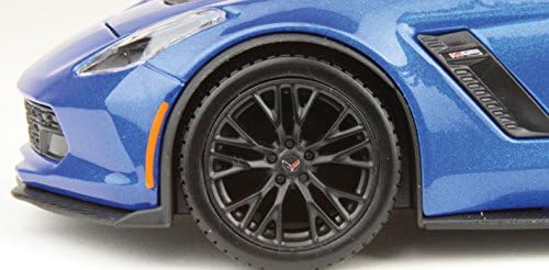 Chevrolet 2015 Corvette C7 Z06 Blue 1/24 by Maisto 31133 Pack of 2