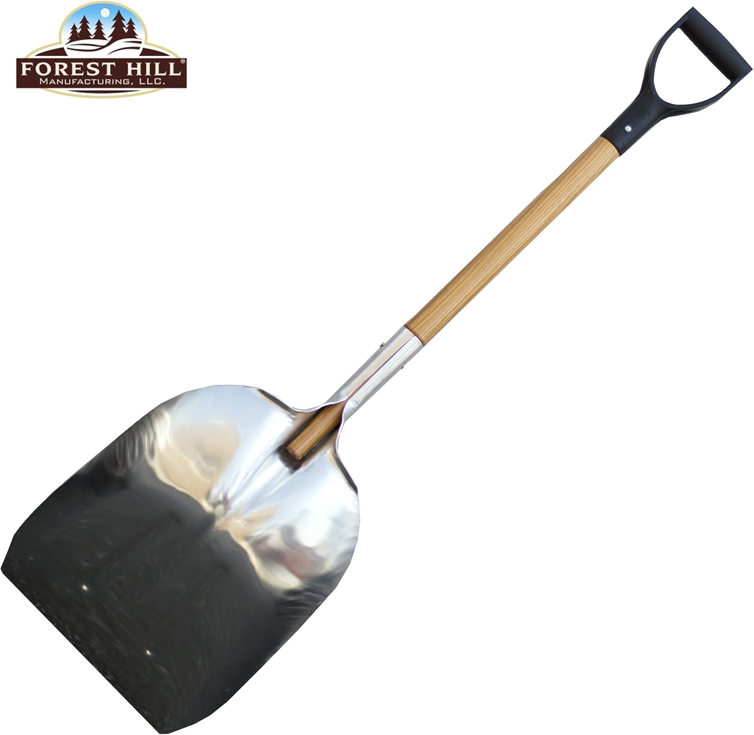 Forest Hill Manufacturing Homeowner Aluminum Scoop Shovel (48-Inch)