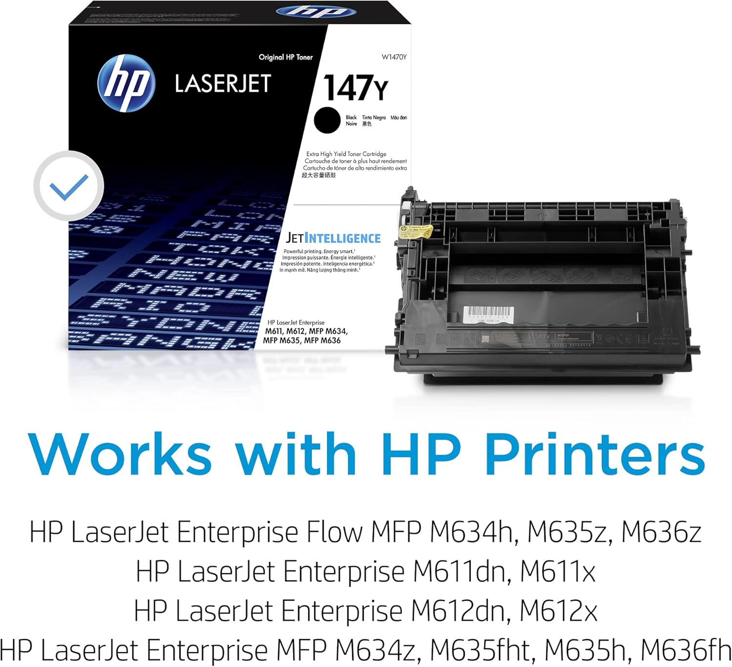 HP 147Y | W1470Y | Toner-Cartridge| Black Extra High Yield