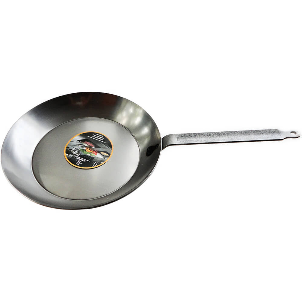 Matfer Bourgeat 062006 Black Steel 12-5/8x22 Frying Pan