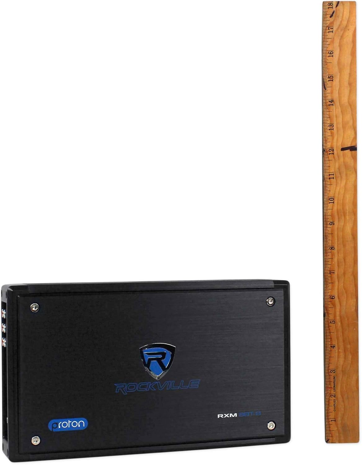 Rockville New RXM8BTB 8 Channel 1500 Watt Marine/Boat Amplifier Amp w/Bluetooth , Black