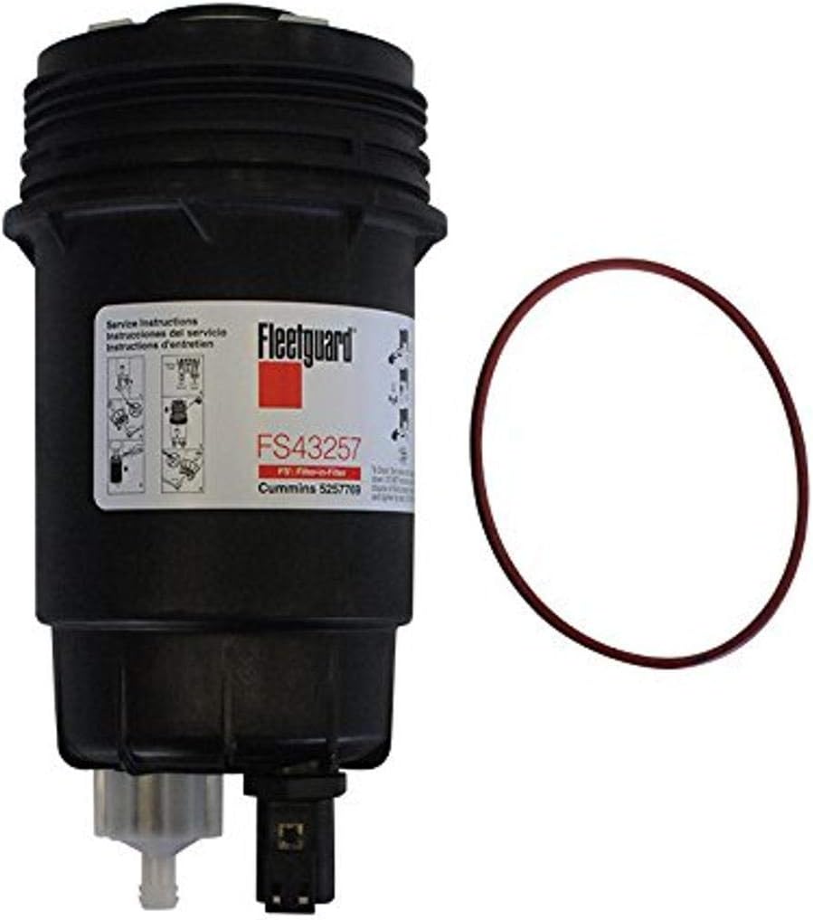 Cummins Filtration FS43257 Fuel Filter, 1 Pack