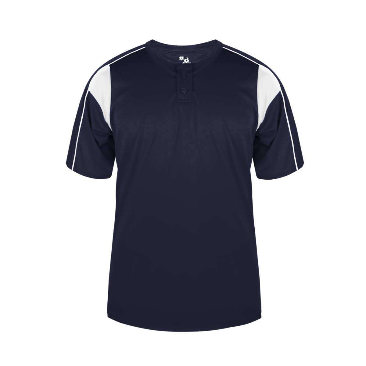 Badger Sport 7937 - Pro Placket - Navy/White, M