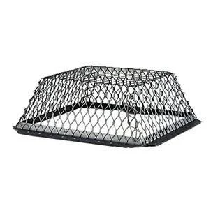 HY-C Rvg1616g Galvanized Black Roof VentGuard with Wildlife Exclusion Screen, 16x22 x 16x22 x 6x22