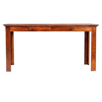 Torin Desk Millwood Pines Finish: Black Alder
