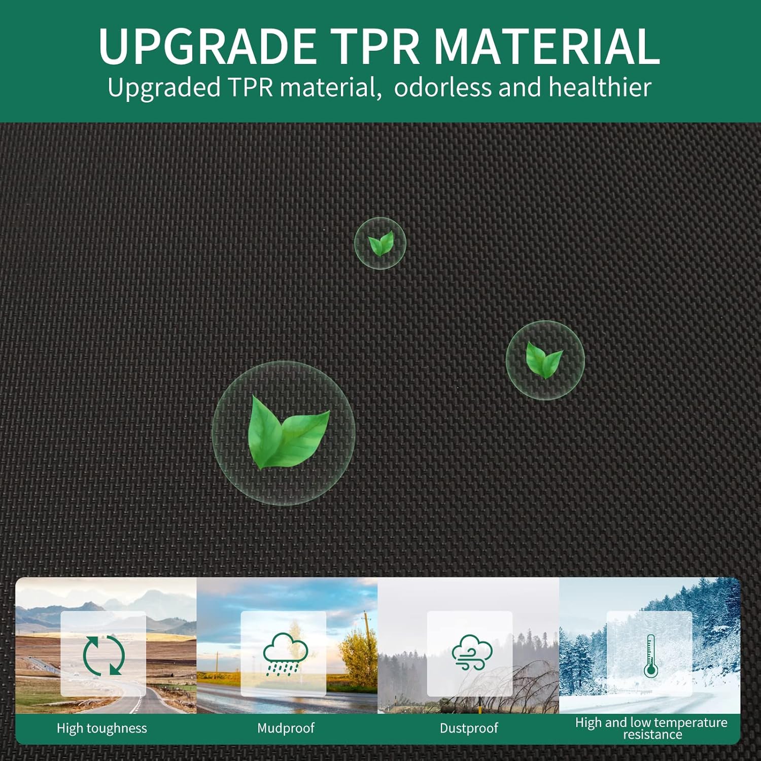 devinci Tesla Model 3 Floor Mats 2022 2021 Tesla Model 3 All Weather Floor Mats 1st and 2nd Row Tesla Model 3 Accessories