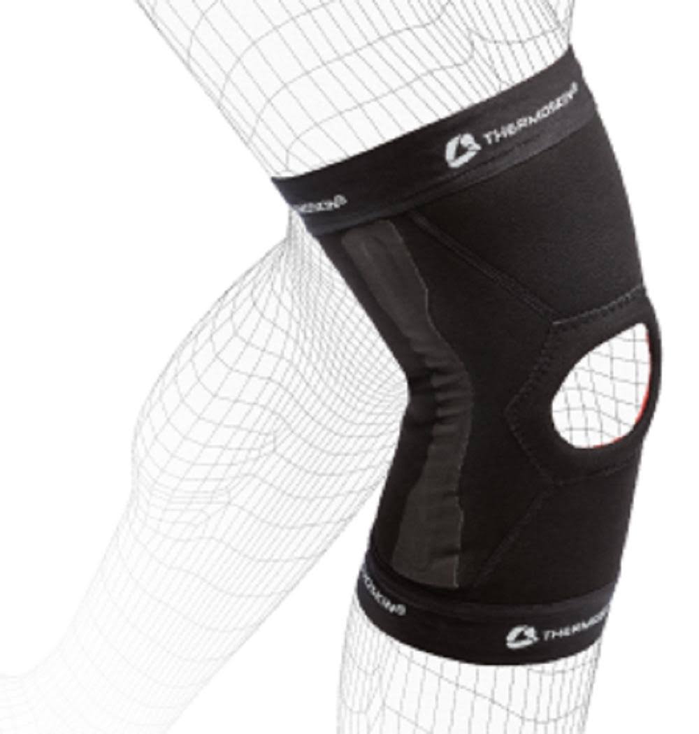 Thermoskin Exo Knee STABILIZER, Black Large