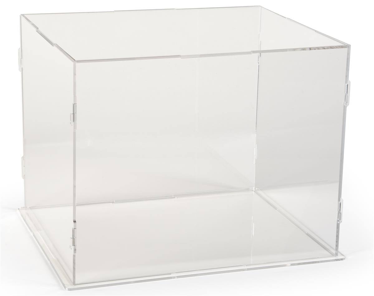 19x15 Display Case, Countertop, Collapsible, Acrylic - Clear