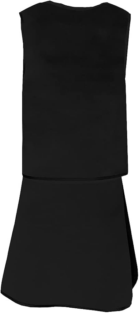 X-Ray Radiation AttenuTech Vest Skirt Full Coverage Apron, Velcro, .50mm Pb LE, No Lead, Color: Black