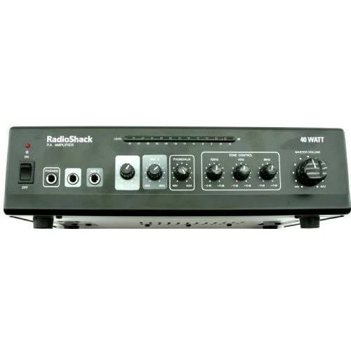 RadioShack 32-2054 PA Amplifier Amp 40 Watt