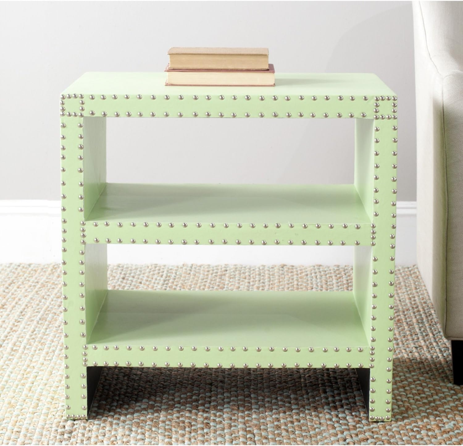 Safavieh Home Collection Lacey Grey Side Table