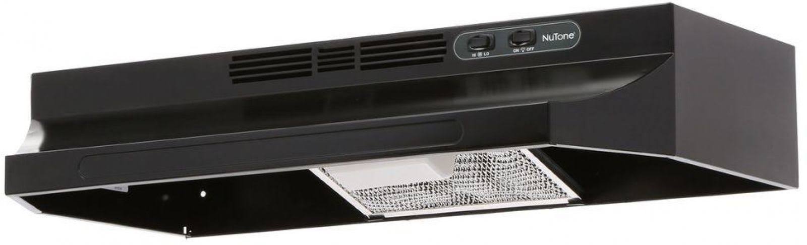 Nutone RL6230BL 30 in. Non-Vented Range Hood in Black