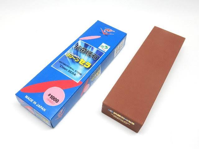 Naniwa Ebi Antibacterial Whetstones Clean Sera #1000 IS-0110 Japan