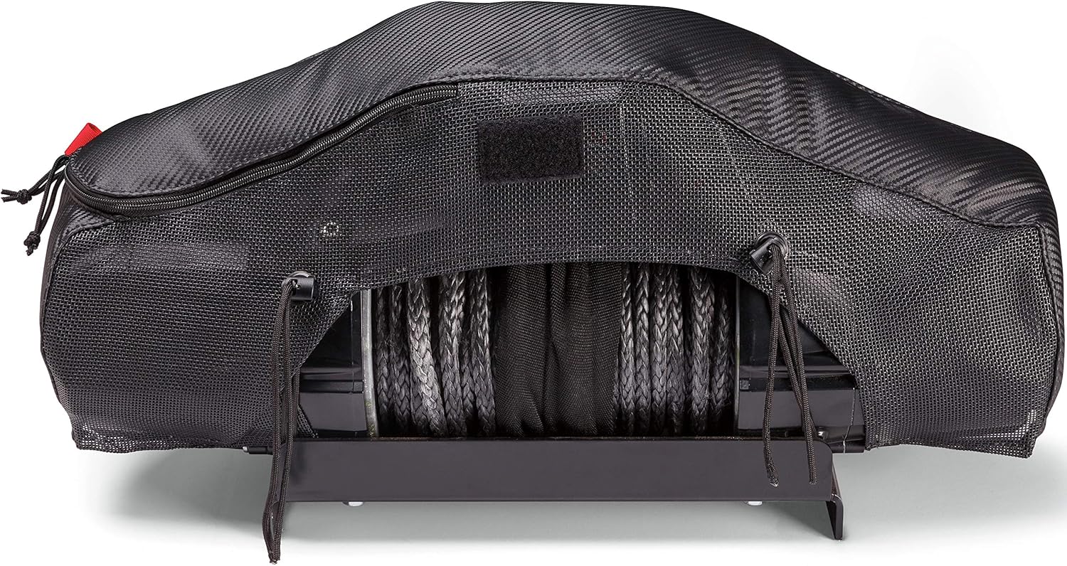 WARN 102639 Stealth Series Winch Cover, Fits: Zeon, Zeon Platinum Pack of 2