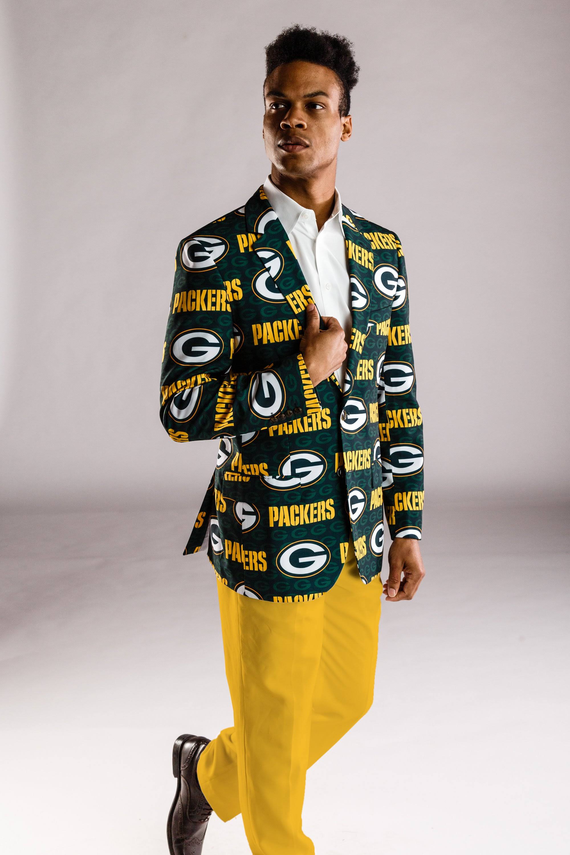 Packers Super Fan Blazer 42 Green u0026 Gold