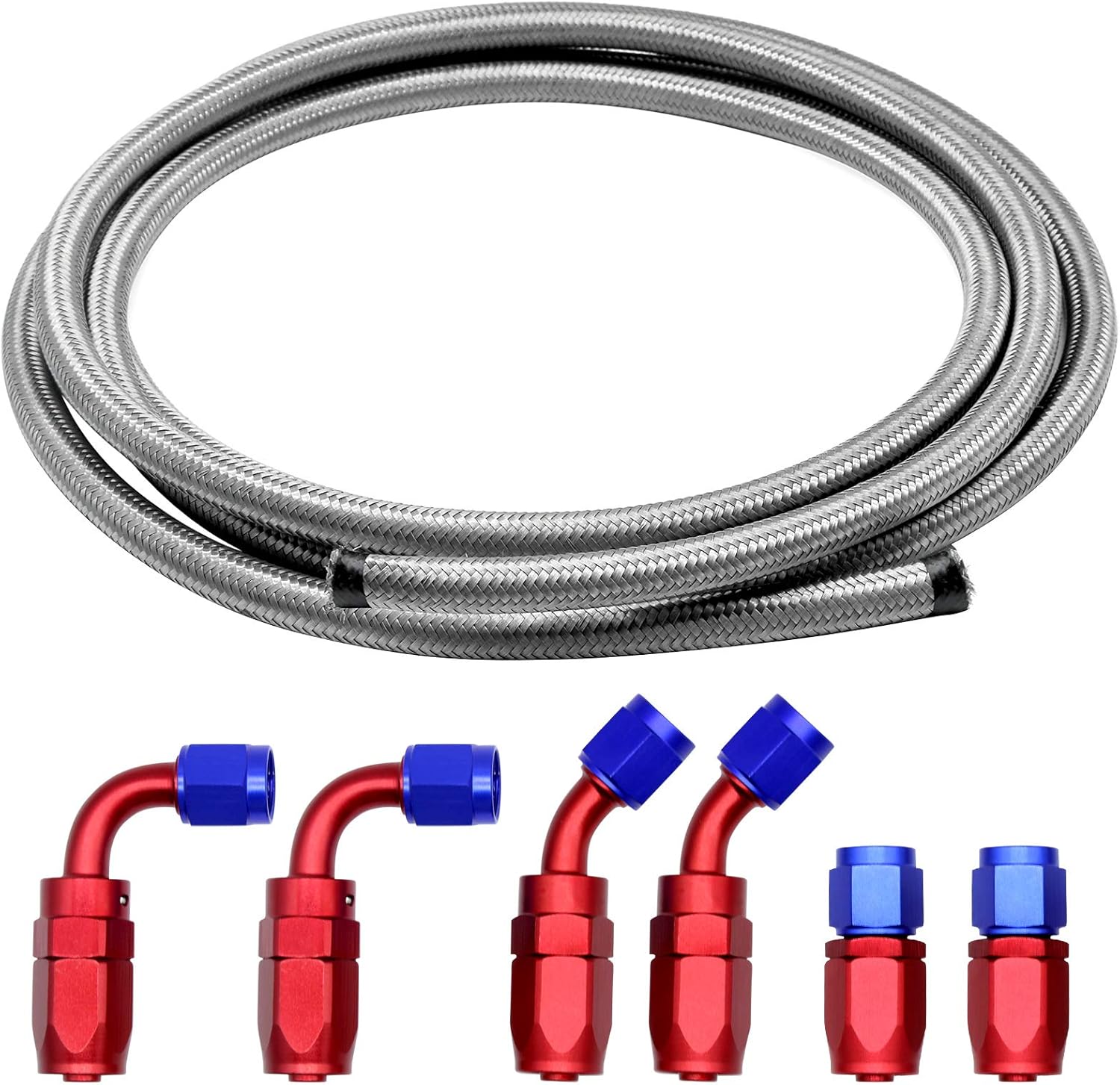 12FT Fuel Line Kit 6AN 3/8